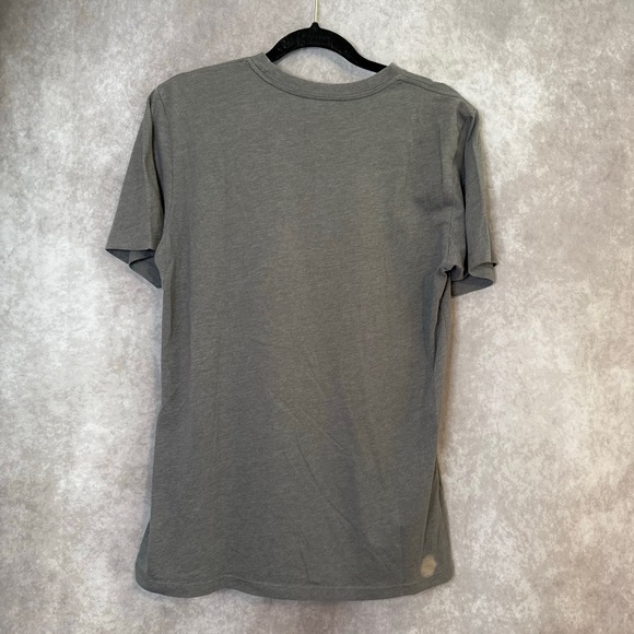 2021 The North Face Half Dome Gray w White Logo‎ Tee Mens Size Small READ - Picture 2 of 7